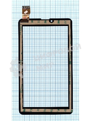 Сенсорное стекло (тачскрин) QCY-FPC-706 (Версия В), черное