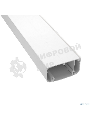 Кабель-канал 90 х 50 мм, с перегородкой, боковой и фронтальной крышками (2 метра) Dkc 09500