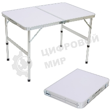 Ecos Стол складной TD-02 (90*60*60 cм) алюминий + мдф