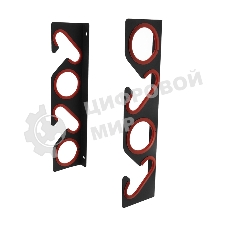 Держатель Rexant для удочек настенно-потолочный, черный