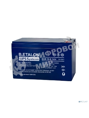 Аккумулятор B.ETALON BHR 12-9 34W 800-12/009S