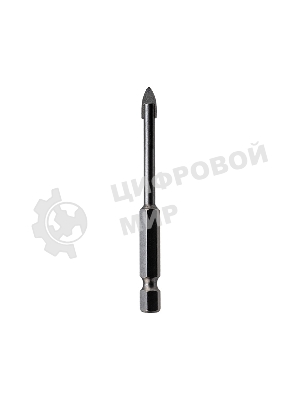 Сверло по стеклу и керамике Kranz 4 мм, шестигранный хвостовик