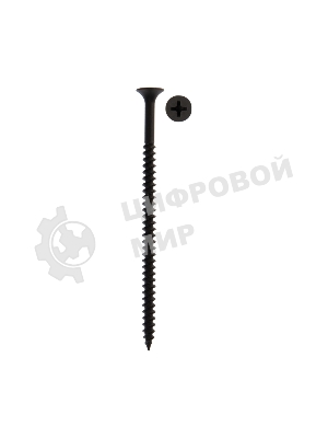 Саморез гипсокартон-металл Kranz 4,2х75, пакет (300 шт/уп)