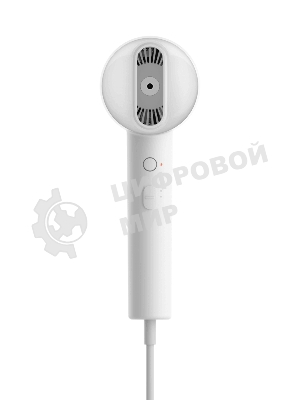 Фен Xiaomi Mi Ionic Hair Dryer H300 белый/серый, 1600 Вт, компактный, ионизация