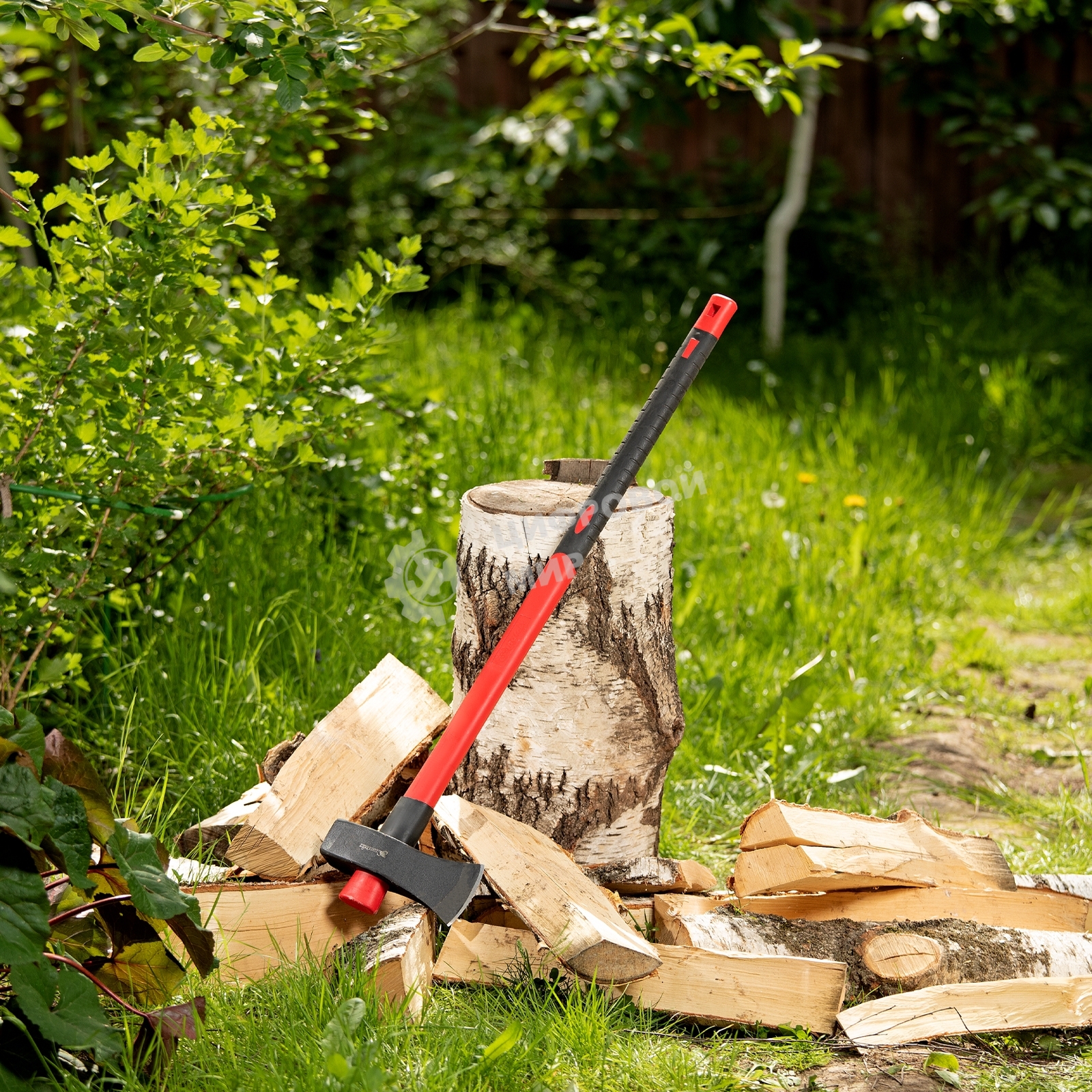 Топор Matrix колун 2700г фибергласовое обрезиненное топорище 900мм