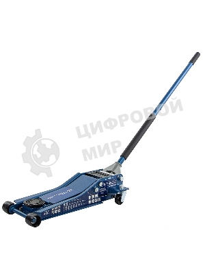 Домкрат гидравлический подкатной Stels 51136, быстрый подъем 3т low profile quick lift 75-515 мм про