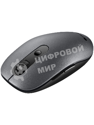 Мышь беспроводная Canyon MW-9 серый, 1600 dpi, радиоканал, Bluetooth, USB, кнопки - 6