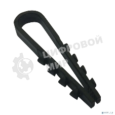 Дюбель-хомут Fortisflex (нейлон) ДХ 5-10 (ч) (100 шт.)