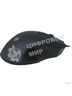 Мышь проводная Defender MM-310 черный, 1000 dpi, USB, кнопки - 3