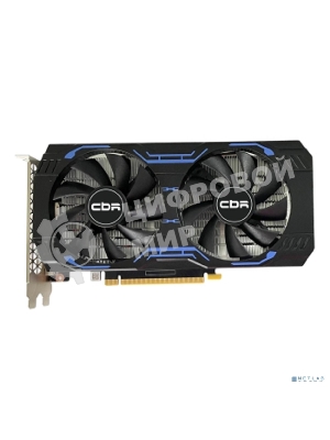 Видеокарта CBR GTX1660 Super 6Gb GDDR6, 192bit, 1530-1785Mhz, 1*DP + 1*HDMI + 1*DVI, 125W, Ret VGA-STX1660S-6G-RTL