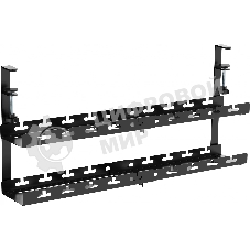 Кабель-канал Cactus CS-CM-700-2BK для столов 72.8x13.5x34.2 см черный