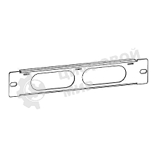 Кабельный органайзер Горизонтальный ЦМО ГКО-1U-10 односторонний 1U шир.:10