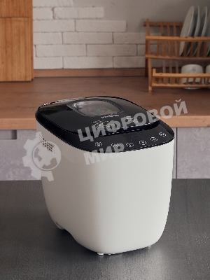 Хлебопечка Hyundai HYBM-P0613 550 Вт, белый/черный