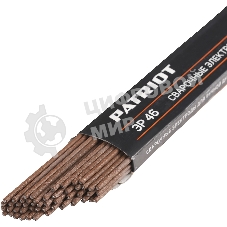 Электроды сварочные PATRIOT, марка ЭР 46, диам. 3,0 мм, длина 350 мм, уп. 1 кг