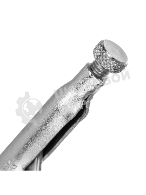 Зажим Сибртех ручной, полукруглый захват, 180 мм