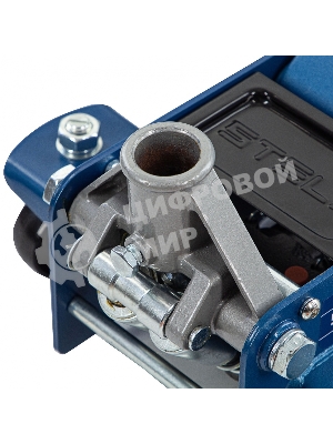 Домкрат гидравлический подкатной Stels 51136, быстрый подъем 3т low profile quick lift 75-515 мм про