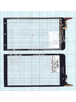 Сенсорное стекло (тачскрин) для Asus ZenFone 6 A600CG/A601CG, черное