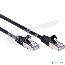 Патч-корд литой AOpen ANP522B-BK-1M FTP cat.5e (7/0.16) черный 1m