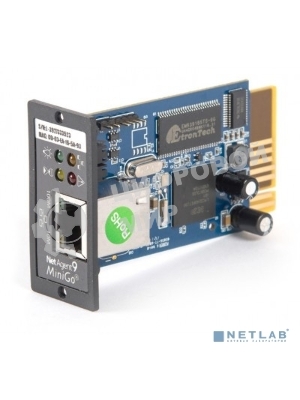 Модуль-SNMP DL 801 SKAT UPS-1000 RACK/3000 RACK Мониторинг и упр-е по Ethernet SNMP module DL 801 SKAT UPS-1000 RACK/3000 RACK Monitoring and control via Ethernet