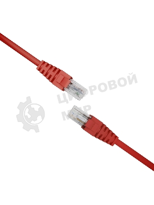 Патч-корд NTSS NTSS-PC-UTP-RJ45-5e-0.15-LSZH-RD NTSS-PC-UTP-RJ45-5E-0.15-LSZH UTP RJ-45 вил.-вилка RJ-45 cat.5e 0.15м красный LSZH (уп.:1шт)
