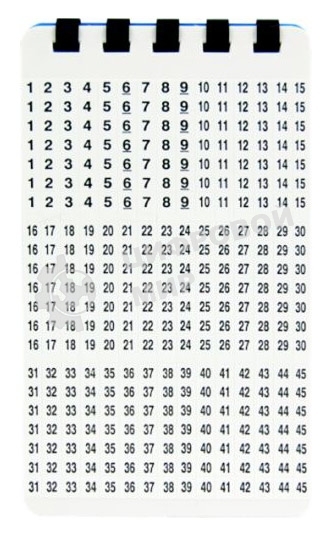 Маркер Lanmaster LAN-MCL-25x10x7