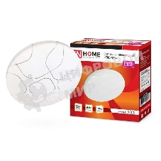 Светильник светодиодный DECO 12Вт 230В 6500К 780лм 190мм ГЛОРИЯ IN HOME 4690612022222