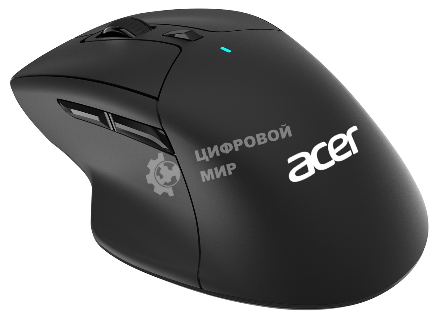 Мышь беспроводная Acer OMR150 черный, 1600 dpi, радиоканал, USB, кнопки - 6