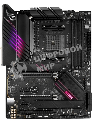Материнская плата ASUS ROG STRIX B550-XE GAMING WIFI, AM4, AMD B550, 4xDDR4, 6xSATA, 2xM.2, 1xPCI-E 4.0 x16, 1xPCI-E 4.0 x8, 1xPCI-E 3.0 x4, 1xHDMI, 1xDP, 1x 2.5Gb LAN, 2xUSB-A 3.2 Gen 2, 1xUSB-C 3.2 Gen 2, 4xUSB 2.0, 5x3.5 мм, 7.1, Standard-ATX