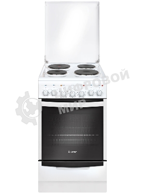 Плита электрическая Gefest 5140-02 0037 белый, конфорок 4 электрических, духовка 60 л, 50 см x 85 см x 58.5 см