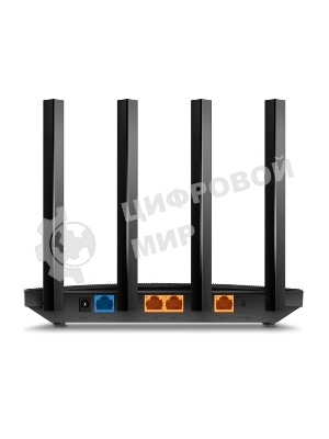 Роутер TP-Link AX1500 Dual-Band Wi-Fi 6 RouterSPEED: 300 Mbps at 2.4 GHz + 1201Mbps at 5 GHzSPEC: 4× Antennas, 1GHz Dual Core CPU, 1× Gigabit WAN Port + 3× Gigabit LAN Ports, 1024-QAM, OFDMAFEATURE: Tether App, WPA3, Access Point Mode, IPv6 Supported, IPTV, Bea