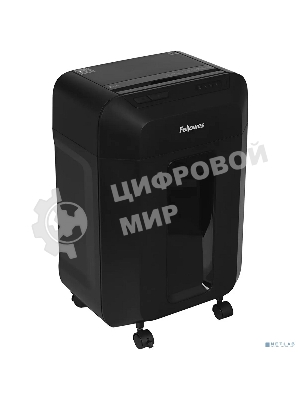 Шредер Fellowes AutoMax 80M FS-46215, минирезка, DIN P-4, 4х12 мм, автоподача 80 лст., 17 лтр., автореверс, уничт.: скобы, скрепки, пл. карты