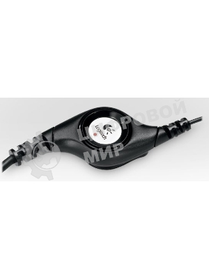 Гарнитура Logitech H390 чёрный, проводная, USB