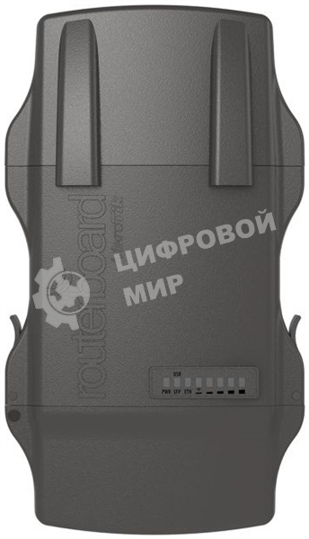 Роутер MikroTik RB922UAGS-5HPacD 922UAGS with 720MHz Atheros CPU, 128MB RAM, 1xGigabit LAN, USB, 1xSFP, miniPCIe, SIM slot, built-in 5Ghz 802.11a/c 2x2 two chain wireless, 2xMMCX connectors, RouterOS L4