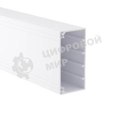 Короб с крышкой с направляющими для установки разделителей (2 метра) Dkc 01787 ТА-GN 120 x 60