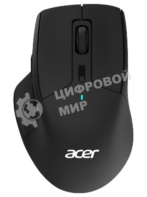 Мышь беспроводная Acer OMR170 черный, 1600 dpi, радиоканал, Bluetooth, USB, кнопки - 6