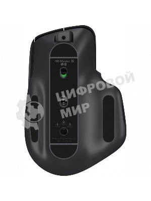Мышь беспроводная Logitech MX Master 3s графитовый, 8000 dpi, радиоканал, Bluetooth, USB, кнопки - 7