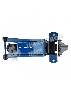 Домкрат гидравлический подкатной Stels 51136, быстрый подъем 3т low profile quick lift 75-515 мм про