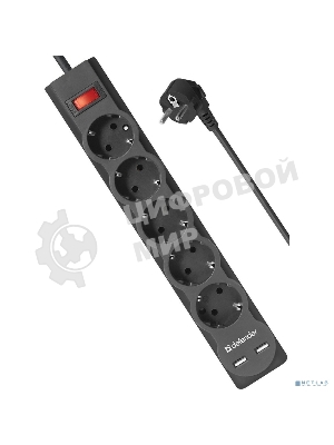 Сетевой фильтр Defender 3M DFS 753 5OUTL.