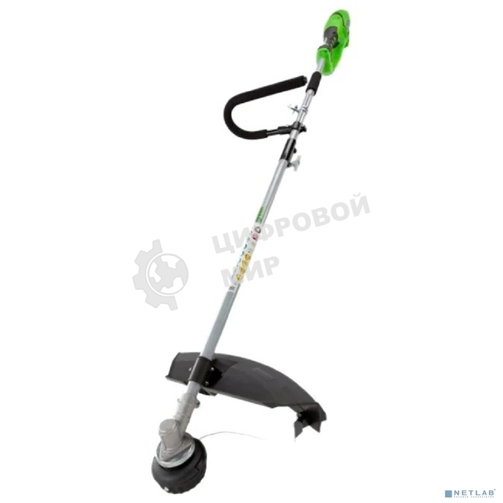 Триммер GREENWORKS 1301807 1200Вт струнный top mount 2в1