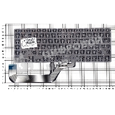 Клавиатура для ноутбука Asus VivoBook 15 X505 черная