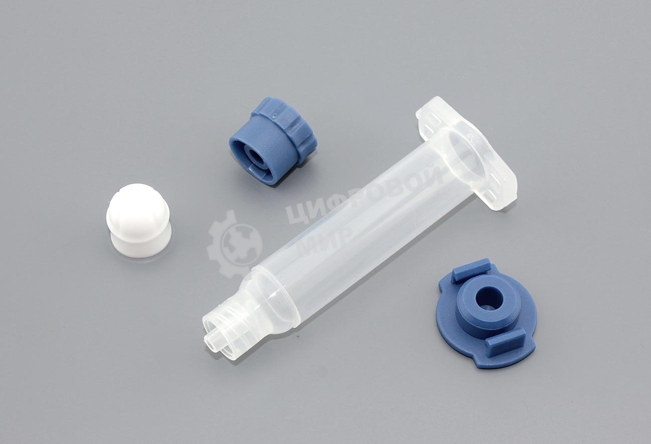 Промышленный шприц 5 мл стандарт США 10 шт