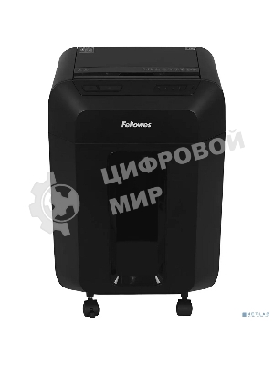 Шредер Fellowes AutoMax 80M FS-46215, минирезка, DIN P-4, 4х12 мм, автоподача 80 лст., 17 лтр., автореверс, уничт.: скобы, скрепки, пл. карты