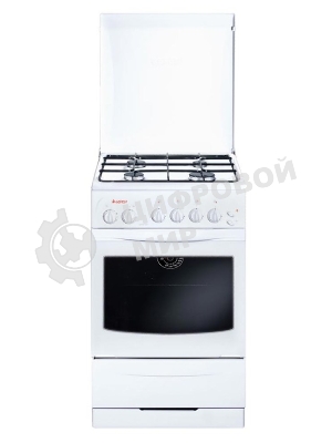 Плита газовая Gefest ПГ 3200-05 белый, конфорок 4 шт, духовка 42 л, 50 см x 85 см x 57 см