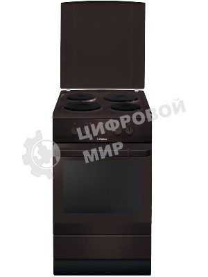 Плита электрическая Hansa FCEB53000 коричневый, конфорок 4 шт, духовка 69 л, 50 см x 85 см x 60 см