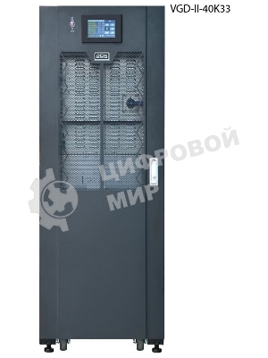 Источник бесперебойного питания Powercom VGD-II-10K33 10000Вт 10000ВА черный