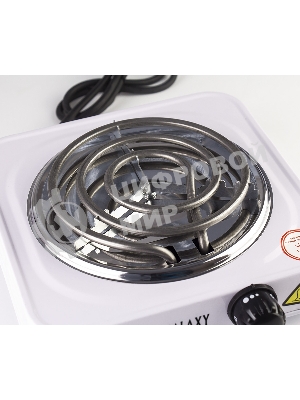 Плита настольная электрическая Galaxy Line GL 3003, белый, электрическая, 1000 Вт