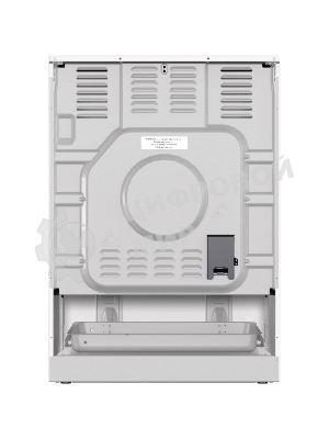 Плита электрическая Gorenje GEC6C40WD белый, конфорок 4 электрических, духовка 71 л, 60 см x 85 см x 60 см