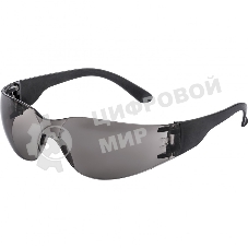 Очки защитные открытые, поликарбонатные, затемненные ОЧК203 (0-13023) Россия
