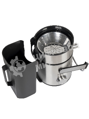 Соковыжималка Maunfeld MJE.1500S нержавеющая сталь, центробежная, 1500 Вт, 1100 мл, механическое