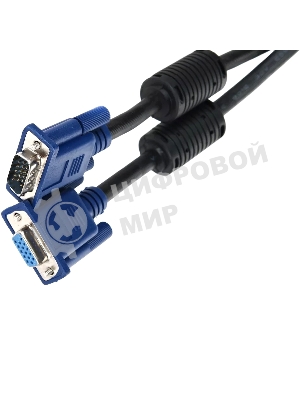 Кабель соединительный SVGA (15M/M) 3 м 2 фильтра TV-COM QCG120H-3M